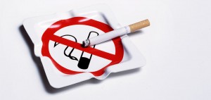 No Smoking ashtray